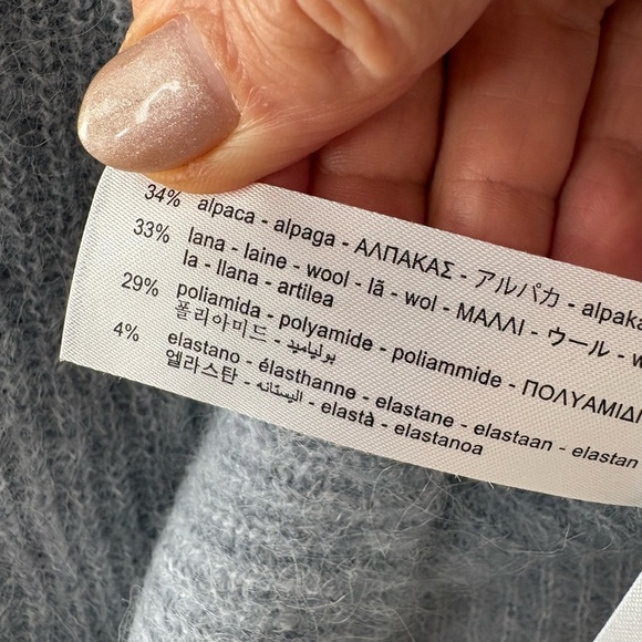 Zara Alpaca Wool Blend Sweater - Picture 7 of 11